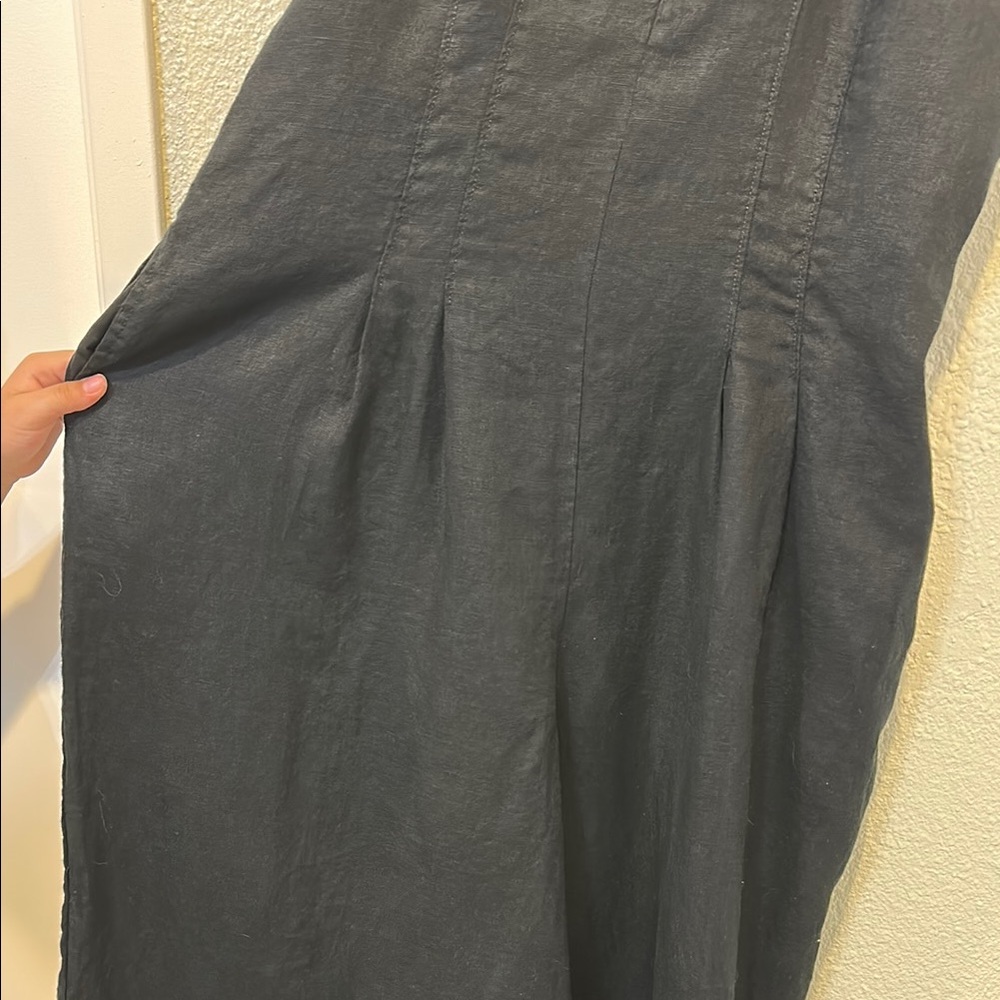 Madewell Black Sleeveless romper - Picture 6 of 10
